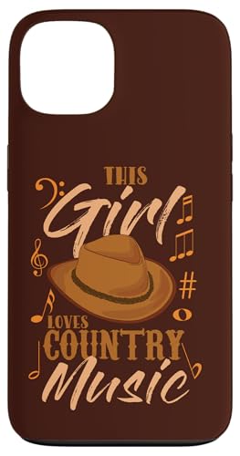 Es curioso que a esta chica le encante la música country Carcasa para iPhone 13