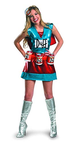Déguisement Duffwoman taille 4-6 robe de fête et cosplay