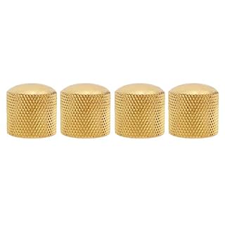 Gazechimp Durable 4 Pièces Métal Guitare Électrique Potentiomètre Tonalité Volume Boutons Boutons – Doré - Les Beatles, Paul McCartney, John Lennon, RIngo Starr, George Harrison Gazechimp Durable 4 Pièces Métal Guitare Électrique Potentiomètre Tonalité Volume Boutons Boutons - Doré – Image 3