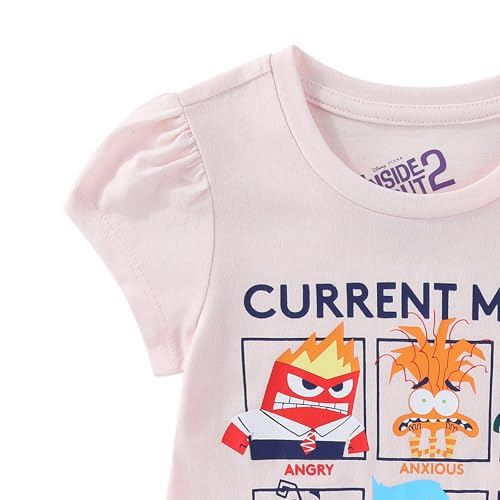 Disney Inside Out Girls Short Sleeve T-Shirt for Big Kids2