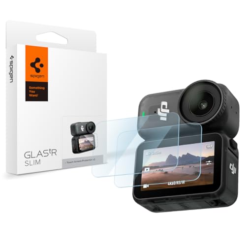 Spigen GlasTR SLIM Screen Protector Tempered Glass for Osmo Nano [2 Pack]