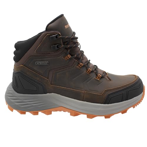 Northside Men's Alpine Ridge Waterproof Hiking & Work Boots - Lightweight, Comfortable, Durable Outdoor Trail Shoes, Tough & Sturdy, Full Grain Leather Upper, High-Grip Rubber Outsole2