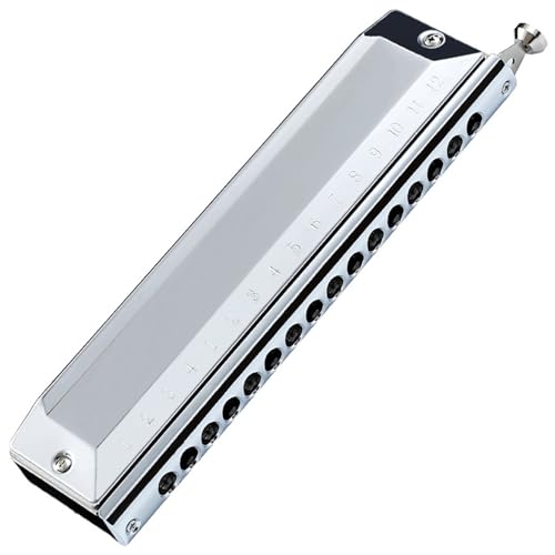 Qualità del suono di precisione: progettata per un suono chiaro e accurato, questa armonica offre un tono ricco e liscio, garantendo che ogni nota sia nitida e vibrante, rendendola ideale sia per principianti che per musicisti professionisti.