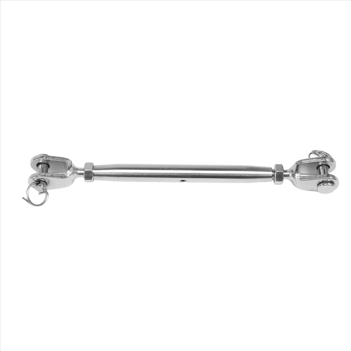 Sankaka 304 Stainless Steel Rigging Screw Closed Body Jaw Turnbuckle 7/32" Thread