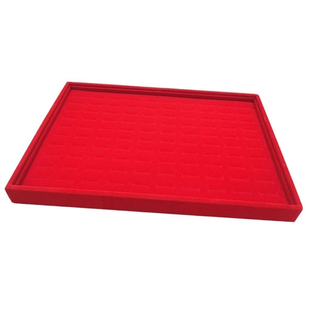 Twisaxc Trendy Velvet Ring Trays Jewelry Organizer Effortlessly Hold Rings And Small Items Steadily And Cufflinks With Attractive And Versatile Jewelry
