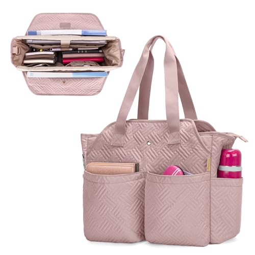 Sac de professeur pour les femmes de travail compartiment ordinateur portable Fasrom