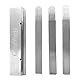 Laroal 4-teiliges Gitarren-Sattelfeilen-Set, runder Schlitz, Gitarrenbunddraht-Ersatz, Feilen-Nivellierwerkzeug, Sattelschlitzfeilen-Set, Holzgitarren-Werkzeug, 95 g, mit Polierwerkzeug