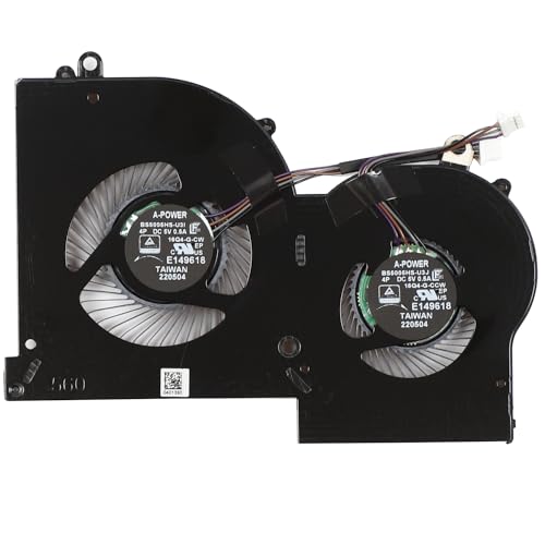 Ventilateur CPU GPU pour MSI GS65 Stealth et P65 Creator MS-16Q4