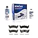 Detroit Axle - Rear Brake Kit for 1998-2002 Ford Ranger, 1995-2001 Explorer, 1997-2001 Mercury Mountaineer Disc Brakes Rotors and Ceramic Brake Pads 1996 1999 2000 Replacement