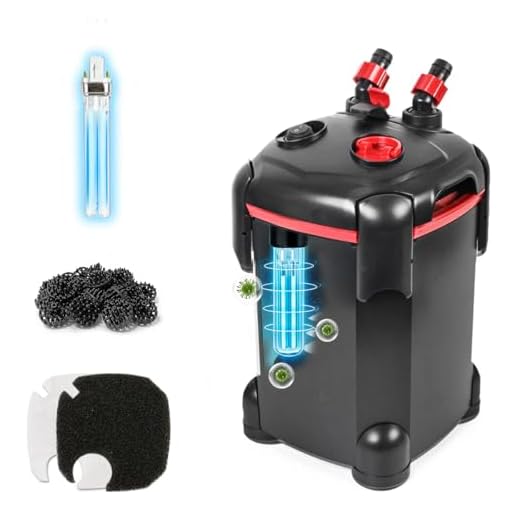 PONDFORSE 225GPH Ultra-Quiet Canister Filter