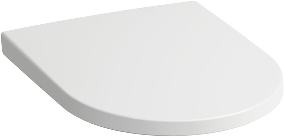 LAUFEN Cleanet Navia H8916010000001 Toilet Seat with Lid Removable with Soft-Close Mechanism for Cavity Fixing 445 x 370 mm White