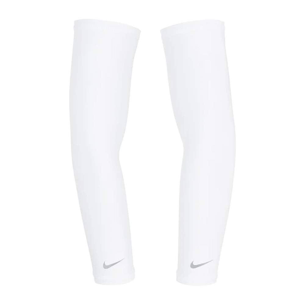 Amazon.co.jp: ナイキ(NIKE) アームスリーブ ホワイト/シルバー