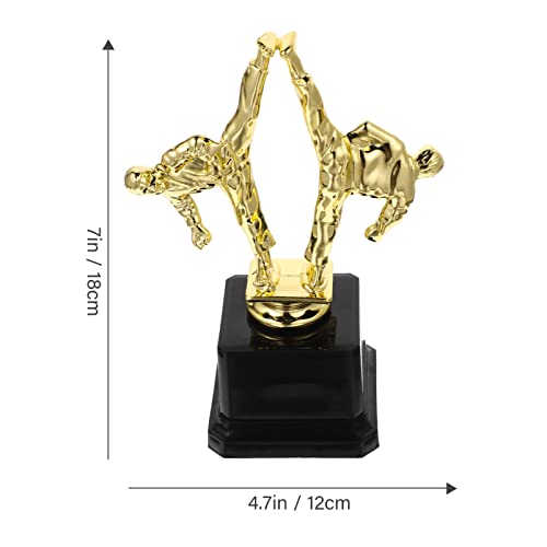 NUOBESTY Troféus De Ouro Lembrancinhas De Festa Vencedor De Taekwondo De Artes Marciais Competição T