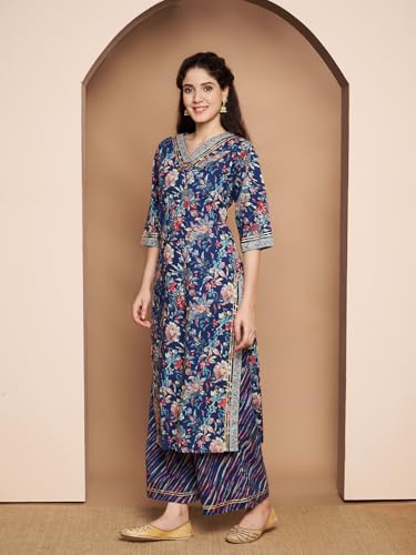 Image of COTLAND Fashions Kurta Set with Palazzo
