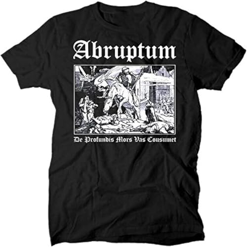 daitou Abruptum De Profundis T Shirt Casual Retro Comfortable Vintage Gift Tees Black L