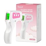 Snomd Non-Contact Infrared Forehead Thermometer for Adults, Kids & Baby, 3-in-1 No-Touch Digital Fever Temperature Gun, Accurate & Fast Reading