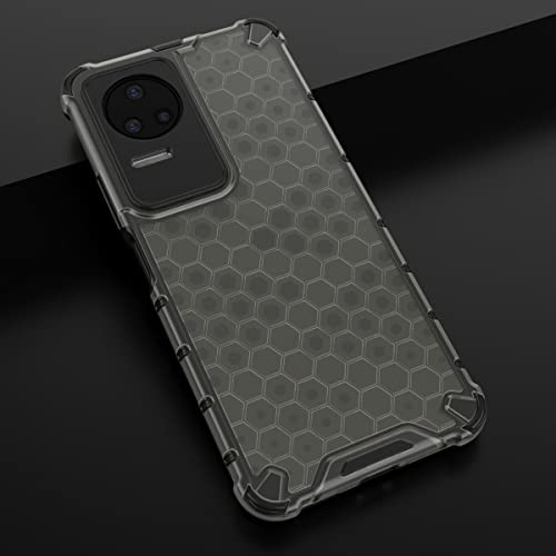 Image of Glasgow | for [ Poco F4 5G ] Stylish Look Pattern Back Case Cover for [ Poco F4 5G ] - Black