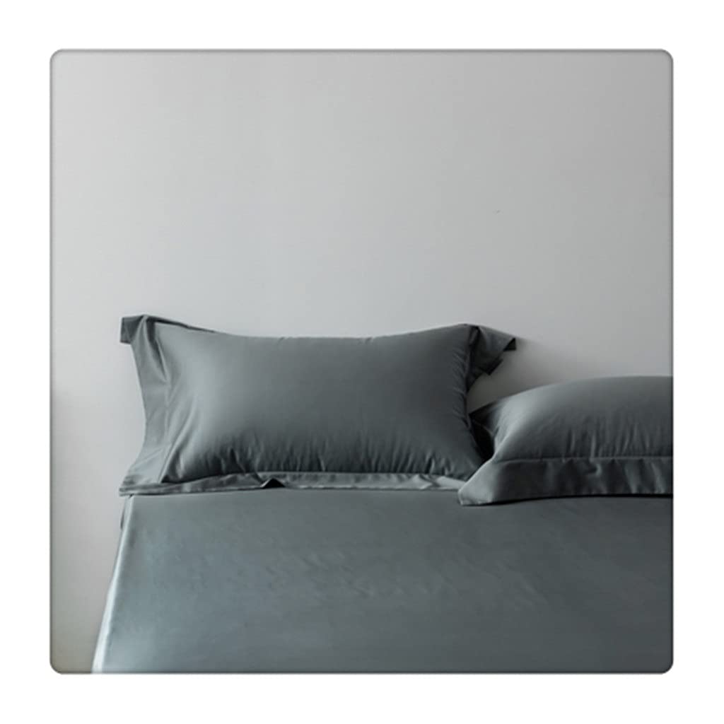 Simple 48x74cm Funda de Almohada para Cama Casa de Almohada de algodón Tirar una Sola Capa de Almohada Cómoda Cubierta de Almohada(Style G)