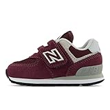 New Balance Baby-Jungen 574 Sneaker, burgunderfarben, 22.5 EU