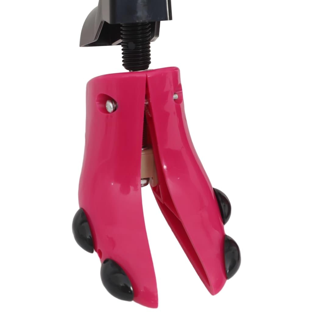 6 hormas para zapatos con calzador amarillo EU 34 – 37, plástico y hierro, juego de 10 piezas para cuidado de zapatos, estiramiento y anchura de botas y cuero