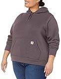 Carhartt Damen Clarksburg Pullover Sweatshirt Kapuzenpullover, BlackBerry Heather, XX-Large