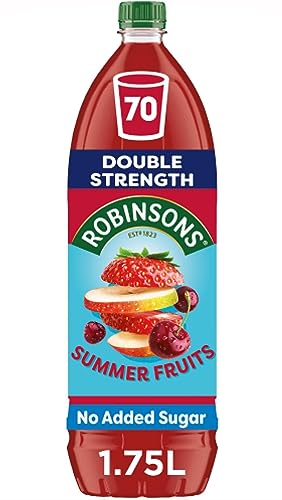 Robinsons Summer Fruits No Added Sugar Squash 1.75L