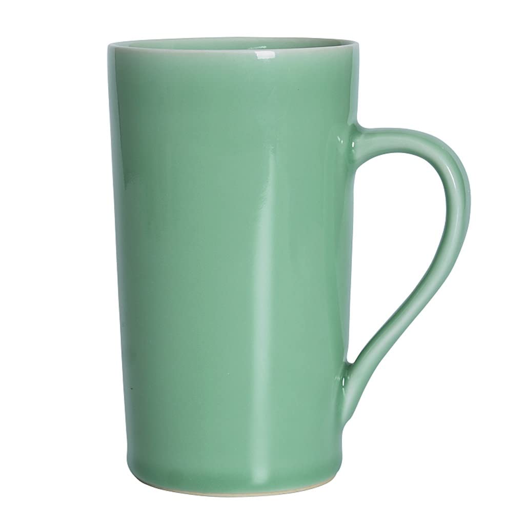 Tazza in ceramica | Multicolor Soggiorno Camera da letto Sala da pranzo Ufficio Bar Colazione: tè e caffè(Bianco)