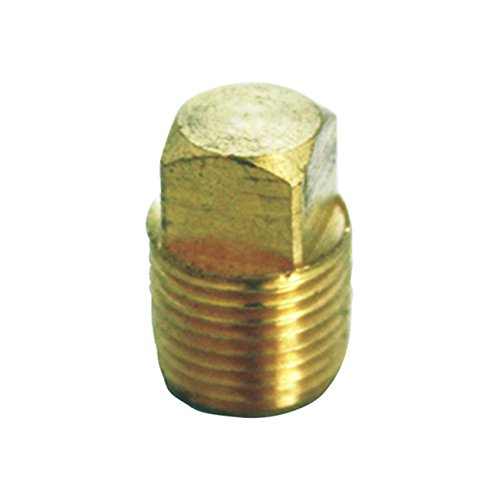 Jmf Pipe Plug 1/8 Yellow Brass Lead Free