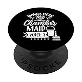 Vous Voulez Entendre Ma Voix De Femme De Chambre ? House PopSockets PopGrip Interchangeable