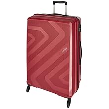 Kamiliant by American Tourister Kam Kiza Polypropylene 79 cms RUBY RED Hardsided Check-in Luggage (KAM KIZA SP 79CM – RUBY RED)