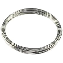 New 1pcs 1-100 Meters 304 Stainless Steel Soft/Hard Steel Wire Diameter 0.02-3mm Single Strand Lashing Soft Iron Wire Rustproof 1mm X 10m, Hard Steel Wire