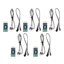 5pcs MAX6675 Temperature Measurement Module DC 3-5V 50mA with Type K Thermocouple for Raspberry Pi and Temperature Measuring Equipment