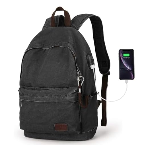 Lightweight Canvas Travel Backpack
