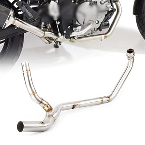 Collecteur intermédiaire en inox pour échappement de moto Suzuki Vstrom 650 de 2017 à 2021