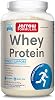 Jarrow Whey Protein, 18g de Proteína, 3.8g de BCAAs, Glutamina, Polvo de 32oz | 18 G de Proteína por Porción, 3.8 G de BCAAs, Apoya el Mantenimiento y la Recuperación Muscular, No-GMO, Sin Gluten, Aprox. Suministro para 38 Días 2 Libra (Paquete de 1) 2