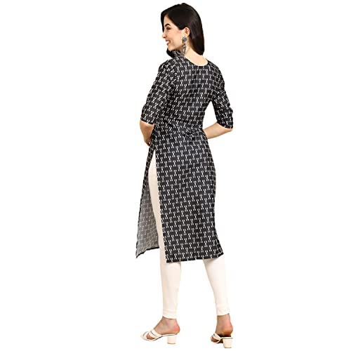Image of Pinkmint Women Crepe Straight Kurti