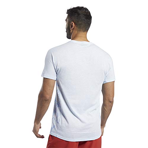 Reebok CrossFit Move Tee, Glass Blue Mel, L