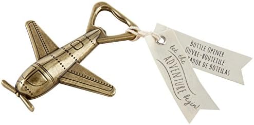Kate Aspen Let The Adventure Begin Bottle Opener, single, Bronze