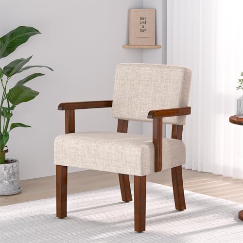 FAGAGA Accent Chair, Oversize Living Room Chairs with Soft Seat & Armrests for Living & Dinning Rooms
