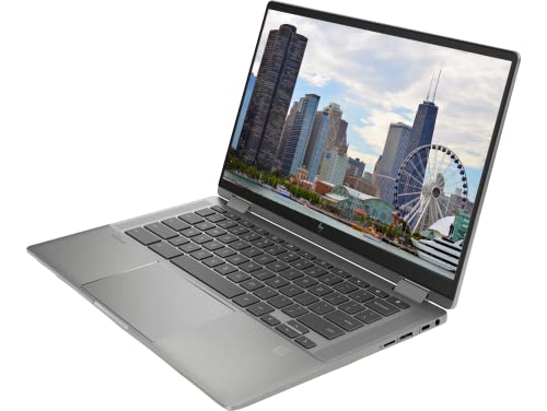 Hp 2023 Convertible 2-In-1 Chromebook, 14" Fhd Ips Touchscreen, Intel 11Th I3 Processor Up To 4.10Ghz, 8Gb Ram, 192Gb Storage(128Gb Ssd+64Gb Msd), Super-Fast 6Th Gen Wifi, Chrome Os(Renewed) #TOP5