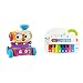 Fisher-Price- Tino Robottino 4-in-1 Edizione Italiana + Pianoforte di Cagnolino, Gioco Musicale con Luci e Suoni