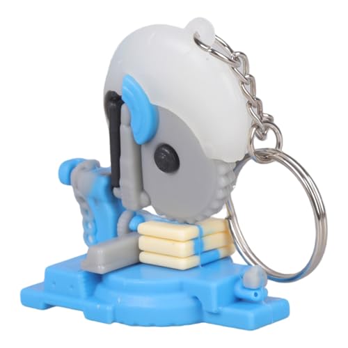 LORBIFIN 2-in-1 Miniature Cutter Keychain, Zinc Alloy Box Opener Charm, Portable Retractable Mini Utility Knife Pendant, Fashion EDC Tool for Packages & Daily Use (Silver)