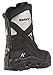 Korkers Men's SnowTrac & IceTrac Soles Snow Boot, Black/Silver, 10
