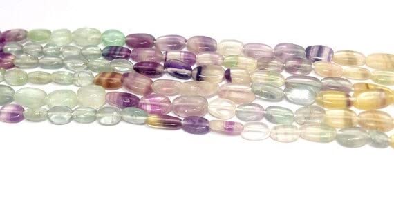 Multi fluorite naturelle LKBEADS pour fabriquer vos bijoux bohèmes d'été