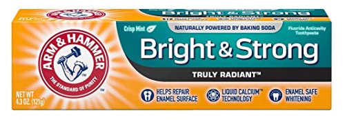 ARM & HAMMER Truly Radiant Bright & Strong Fluoride Anticavity Toothpaste Fresh Mint 4.3 oz