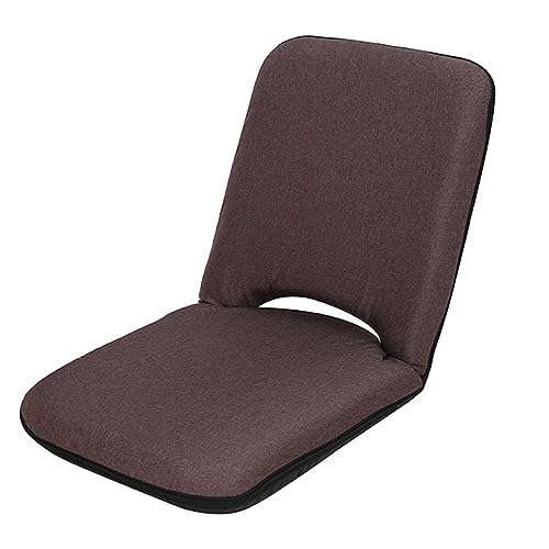 Chaise de bureau pliable beige 101x42 cm avec housse lavable