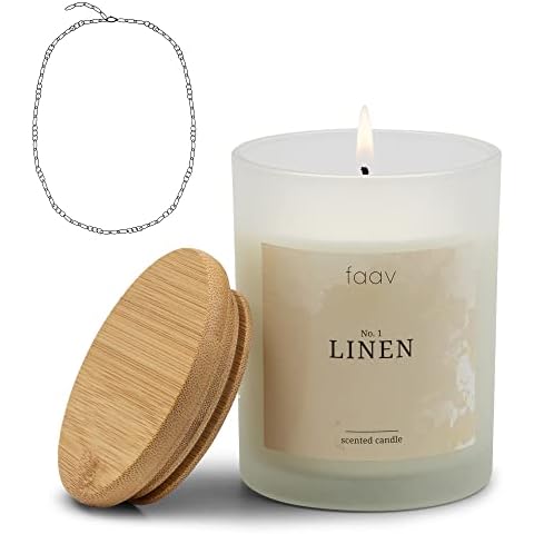 faav Vela de lino con joyas Cover