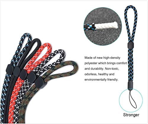 Wrist Lanyard Hand Strap 6Pcs, Short 7.5" Adjustable Wrist Rope For Electronic Accessories Phone Camera Flashlight #TOP4