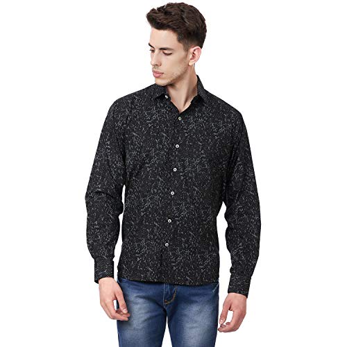 Image of TAHVO Men's Regular Fit Long Sleeves Cotton Formal Shirt
