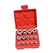OSALADI 14pcs/set Socket Screw Driver Kit Tire Tools Metric Sockets Steel Kit Impact Lug Nuts Remover Wheel Torque Socket Hexagonal Sockets Kit Steel Sockets Kit Socket Wrenches Steel